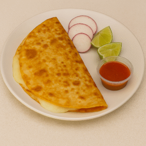cheese quesadilla (flour tortilla)