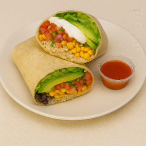 vegetarian burrito