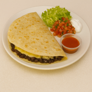 vegetarian quesadilla ( flour tortilla)