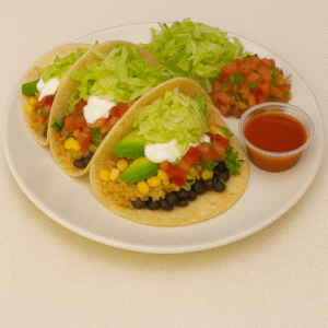vegetarian tacos